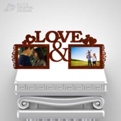 Wooden Photo Frames laser cut and engraving