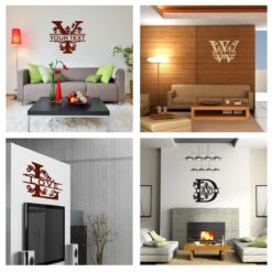 Décoration Murale en Bois Personnalisée