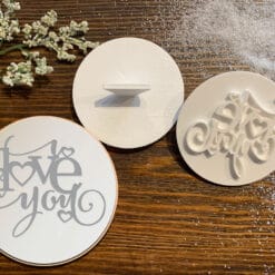 I Love You – Cookie Stamp