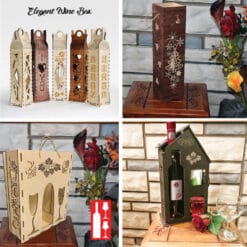 Wooden Elegant Wine Box