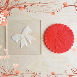 Acrylic Outbosser Embosser cookies stamps for sugar paste cupcakes Gift Christmas