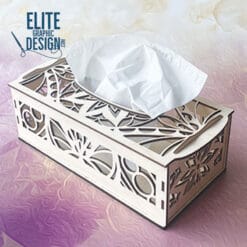 Wooden Tissue Box