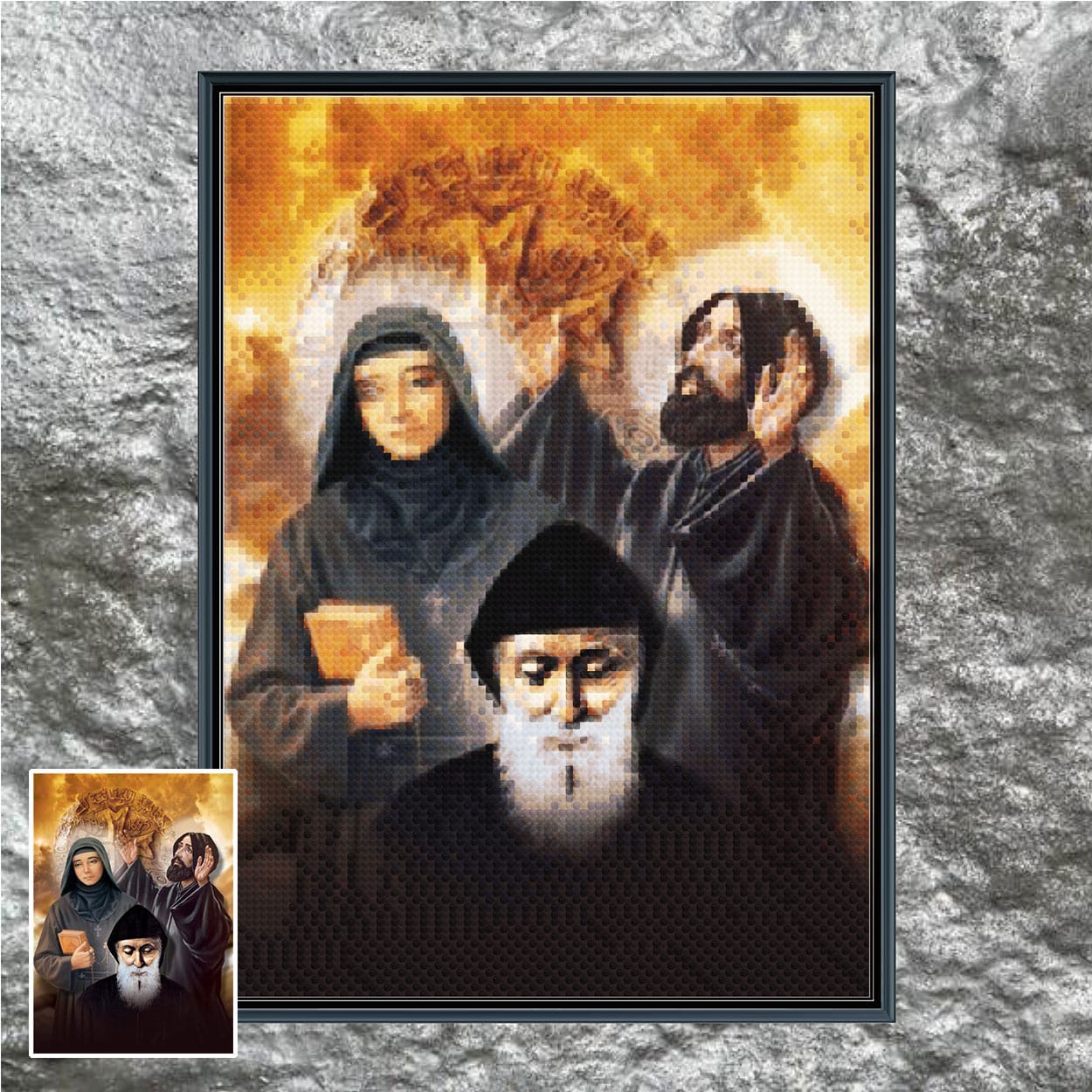 Diamond Painting is a new craft hobby that's a mix between Paint By Numbers and Cross Stitch