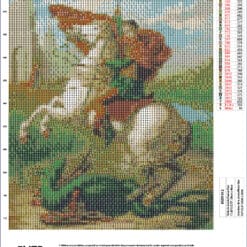 La peinture au diamant est un nouveau passe-temps artisanal qui est un mélange entre la peinture en chiffres et le point de croix.