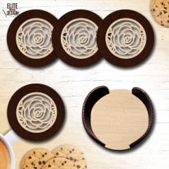 Cadre vertical de félicitations pour étudiants, en bois découpé au laser